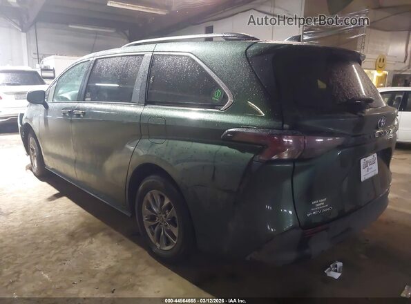 5TDBSKFC4SS171706 2025 TOYOTA LE Зеленый Задняя левая четверть