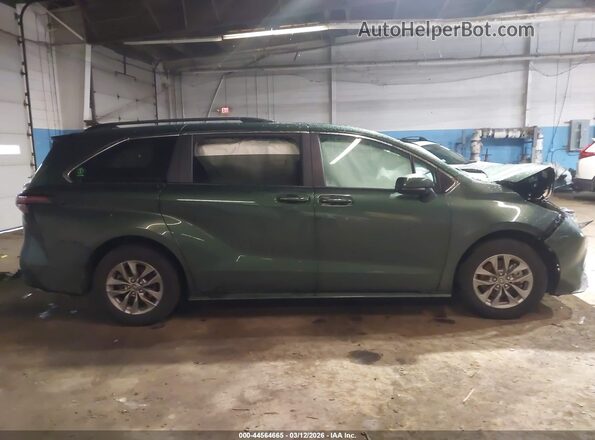 5TDBSKFC4SS171706 2025 TOYOTA LE Зеленый Панорамный вид салона 360°