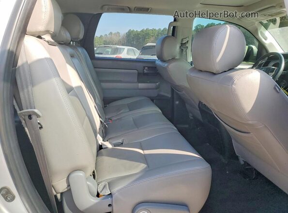 5TDBY5G17GS132872 2016 TOYOTA SEQUOIA Серебряный Вид задней части салона