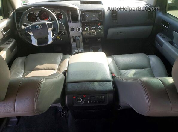 5TDBY5G17GS132872 2016 TOYOTA SEQUOIA Серебряный Вид панели приборов