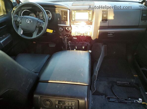 5TDBY5G19JS158378 2018 TOYOTA SEQUOIA Gray წინა პანელის ხედი