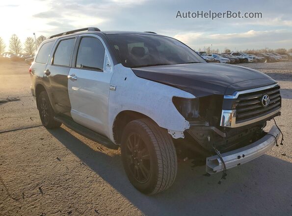 5TDBY5G19JS158378 2018 TOYOTA SEQUOIA Gray წინა მარჯვენა