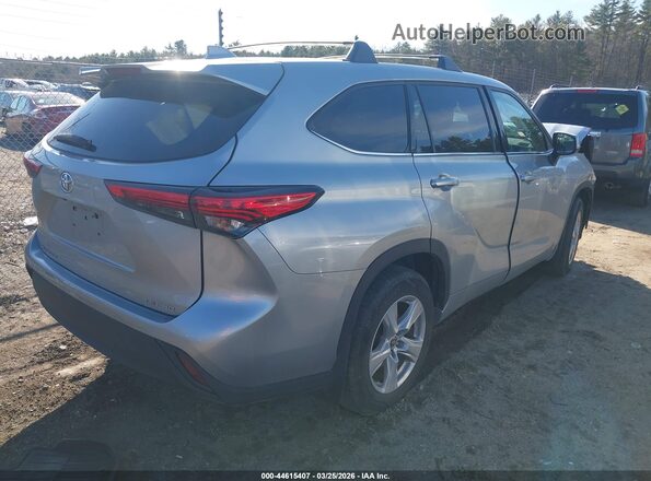 5TDBZRBH2MS155304 2021 TOYOTA LE Silver Հետևի աջ