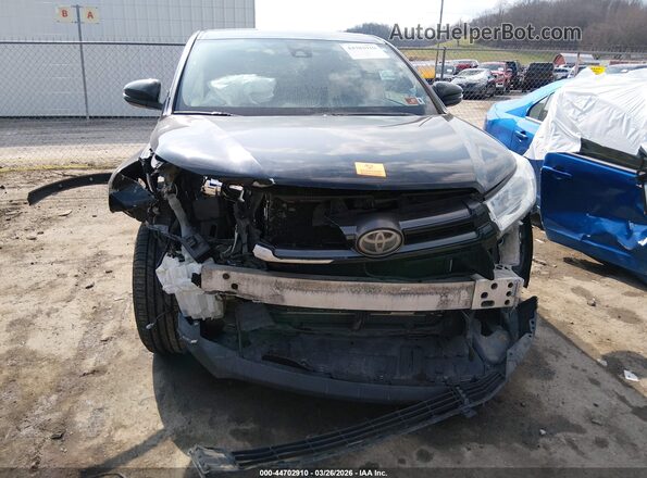 5TDBZRFH7HS412845 2017 TOYOTA LE Black Widok z przodu