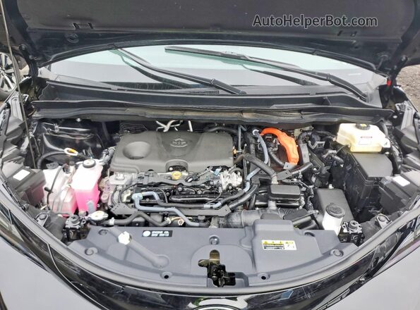 5TDCSKFC1SS200499 2025 TOYOTA SIENNA Black Вид підкапотного простору