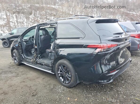 5TDCSKFC1SS200499 2025 TOYOTA SIENNA Black Задня ліва чверть