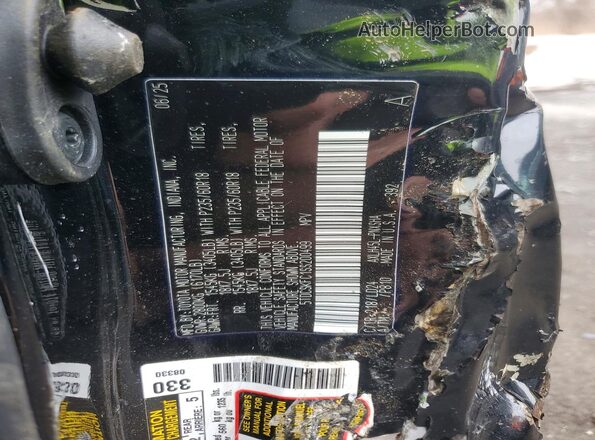 5TDCSKFC1SS200499 2025 TOYOTA SIENNA Black Вид наклейки з VIN-кодом