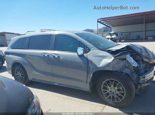 5TDCSKFC4PS091480 2023 TOYOTA SIENNA Silver Панорамний вид салону 360°