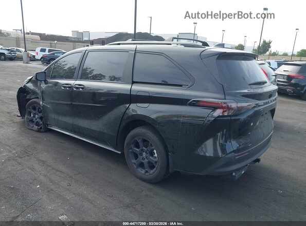 5TDCSKFC4SS175100 2025 TOYOTA SIENNA Black Задня ліва чверть