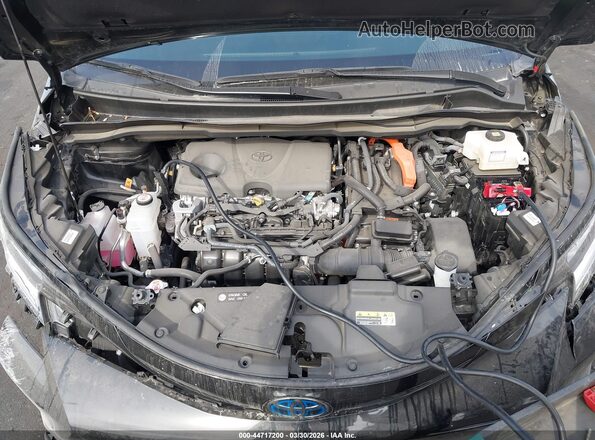 5TDCSKFC4SS175100 2025 TOYOTA SIENNA Black Вид ззаду