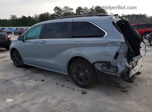 5TDCSKFC5RS117605 2024 TOYOTA SIENNA Gray Задня ліва чверть
