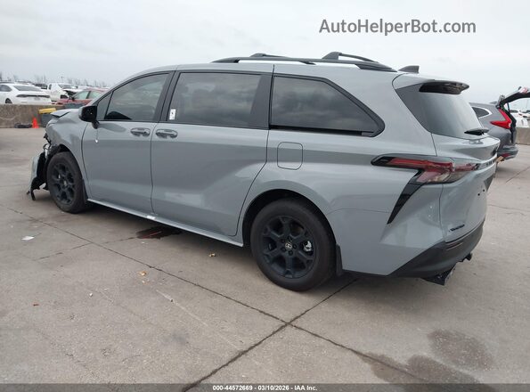 5TDCSKFC6TS229353 2026 TOYOTA SIENNA Pewter უკანა მარცხენა