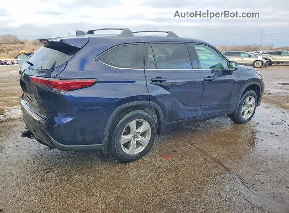 5TDCZRBH3MS095084 2021 TOYOTA HIGHLANDER Синий 