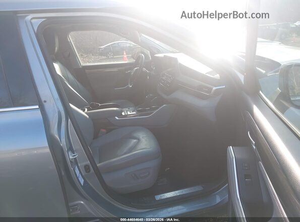 5TDDBRCH6MS016921 2021 TOYOTA LIMITED Gray Front interior view