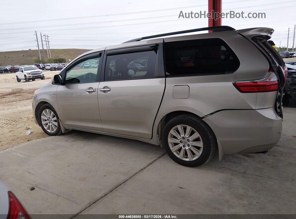 5TDDK3DC8GS138796 2016 TOYOTA LE Champagne 