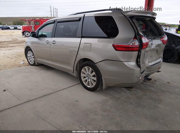 5TDDK3DC8GS138796 2016 TOYOTA LE Champagne 