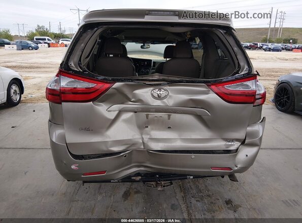 5TDDK3DC8GS138796 2016 TOYOTA LE Champagne 