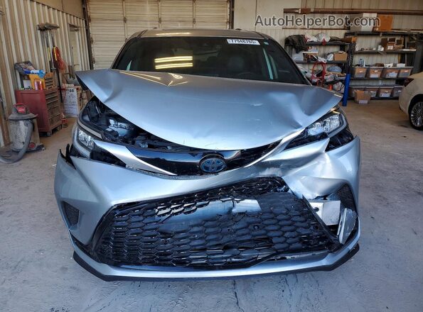 5TDDRKEC1MS040337 2021 TOYOTA SIENNA Gray Front view