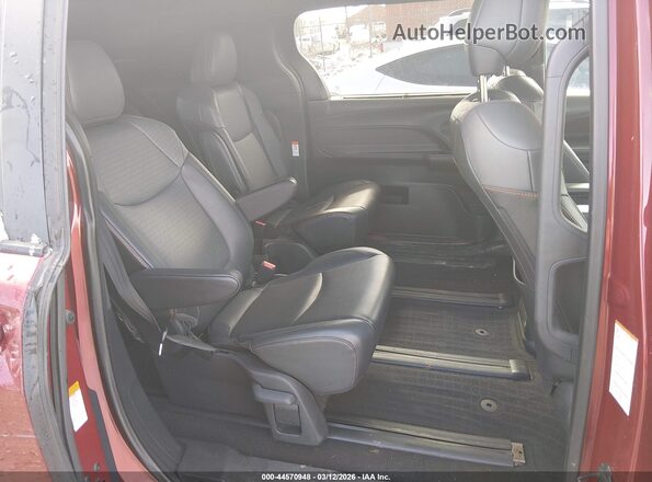 5TDDRKEC1MS056666 2021 TOYOTA SIENNA Red Widok naklejki z numerem VIN