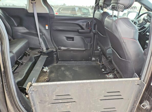 5TDDRKEC6SS231877 2025 TOYOTA SIENNA Black Vista interior trasera