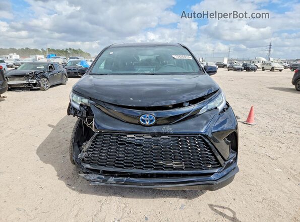 5TDDRKEC6SS231877 2025 TOYOTA SIENNA Black Vista frontal