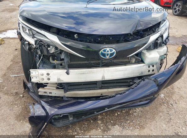 5TDDRKEC8MS023986 2021 TOYOTA SIENNA Blue Դիմացի տեսք