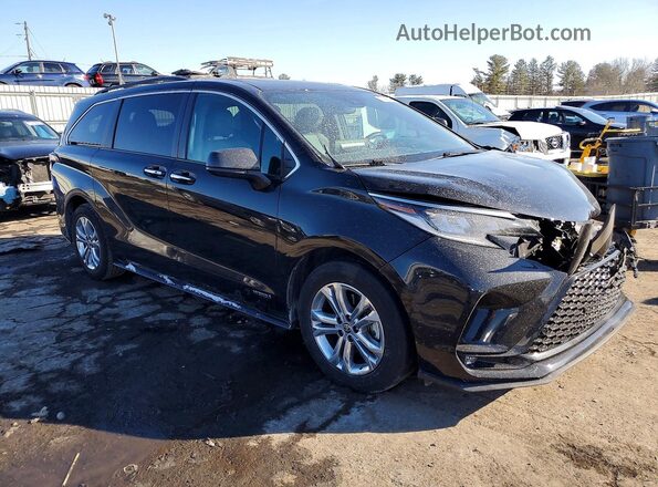 5TDDSKFC0MS037884 2021 TOYOTA SIENNA Black Delantero derecho