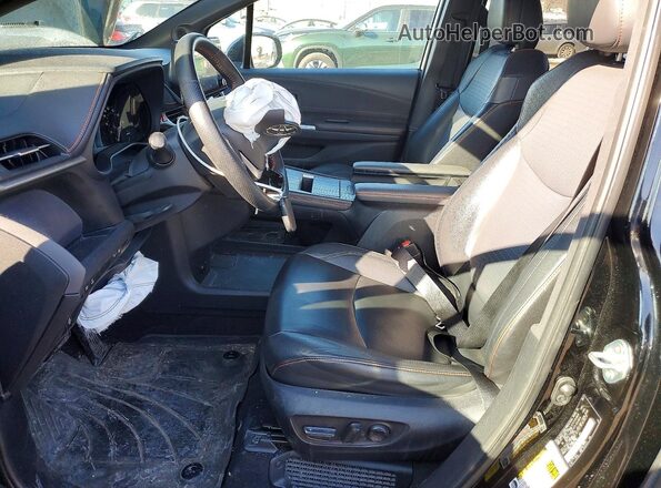 5TDDSKFC0MS037884 2021 TOYOTA SIENNA Black Vista interior delantera