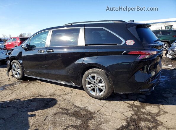 5TDDSKFC0MS037884 2021 TOYOTA SIENNA Black Trasero izquierdo
