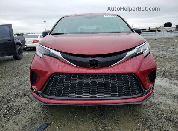 5TDDSKFC0PS074440 2023 TOYOTA SIENNA Burgundy 