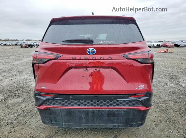 5TDDSKFC0PS074440 2023 TOYOTA SIENNA Burgundy 