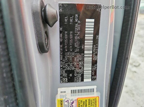 5TDDSKFC0RS131318 2024 TOYOTA SIENNA Gray 