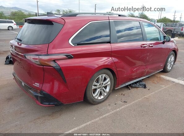 5TDDSKFC6MS034651 2021 TOYOTA SIENNA Red Հետևի աջ