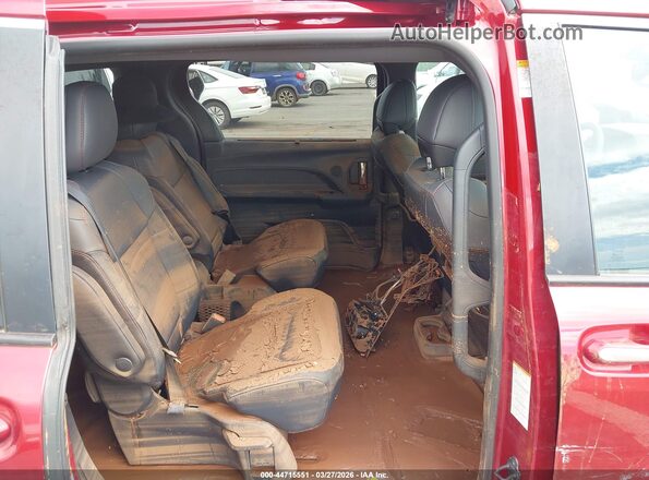 5TDDSKFC6MS034651 2021 TOYOTA SIENNA Red VIN կոդի պիտակի տեսք