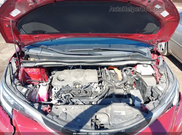 5TDDSKFC7MS020354 2021 TOYOTA SIENNA Maroon Հետևի տեսք