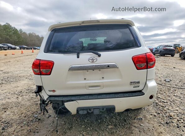 5TDDW5G12GS136407 2016 TOYOTA SEQUOIA Белый Вид сзади