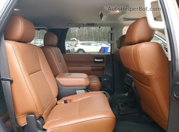 5TDDW5G12GS136407 2016 TOYOTA SEQUOIA Белый Вид задней части салона