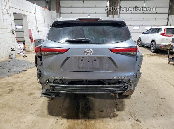 5TDDZRBH8MS113535 2021 TOYOTA LIMITED Gray Հետևի տեսք
