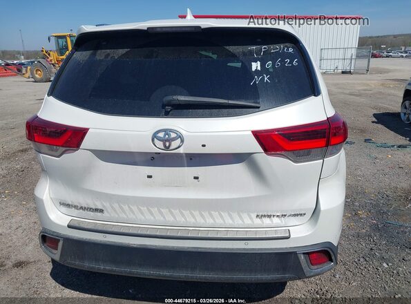 5TDDZRFH5KS948211 2019 TOYOTA LIMITED White 