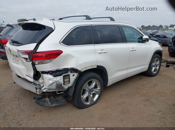 5TDDZRFH9JS859353 2018 TOYOTA LIMITED White Rear right
