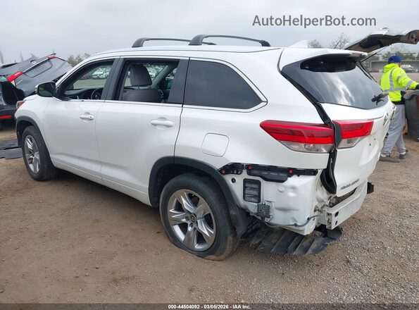 5TDDZRFH9JS859353 2018 TOYOTA LIMITED White Rear left