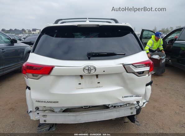 5TDDZRFH9JS859353 2018 TOYOTA LIMITED White 