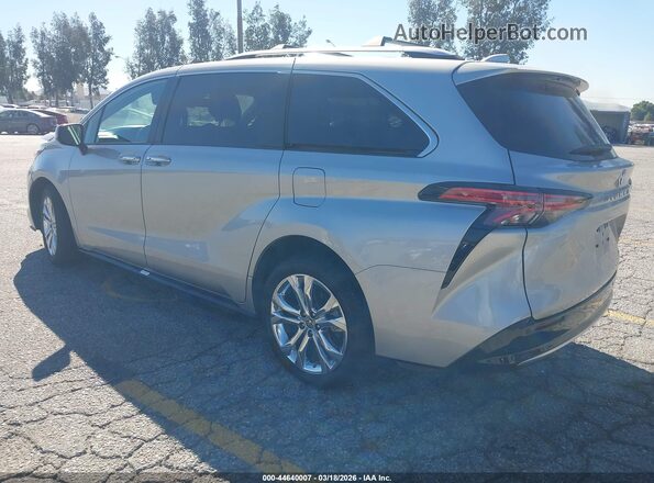 5TDERKEC4RS198165 2024 TOYOTA SIENNA Silver Rear left