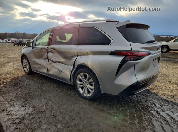 5TDERKEC5MS053774 2021 TOYOTA SIENNA Silver Задня ліва чверть
