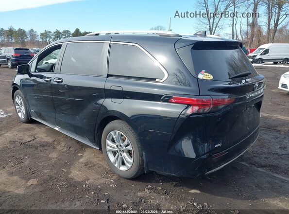 5TDESKFC0MS032270 2021 TOYOTA SIENNA Black უკანა მარცხენა