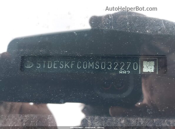 5TDESKFC0MS032270 2021 TOYOTA SIENNA Black 
