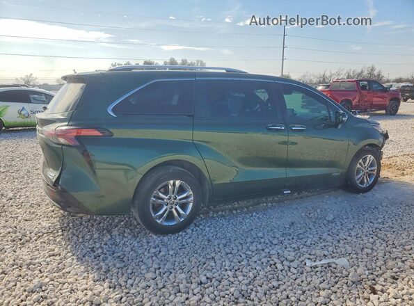 5TDESKFC1MS024002 2021 TOYOTA LIMITED Зеленый Задняя правая четверть