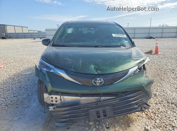 5TDESKFC1MS024002 2021 TOYOTA LIMITED Зеленый Вид спереди