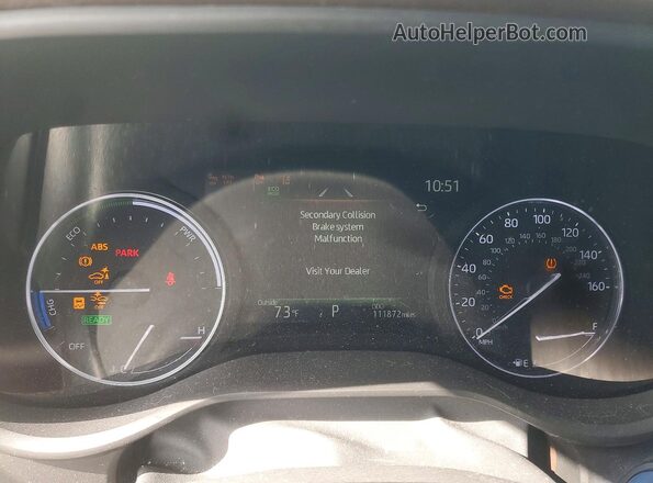 5TDESKFC1MS024002 2021 TOYOTA LIMITED Зеленый Вид щитка приборов