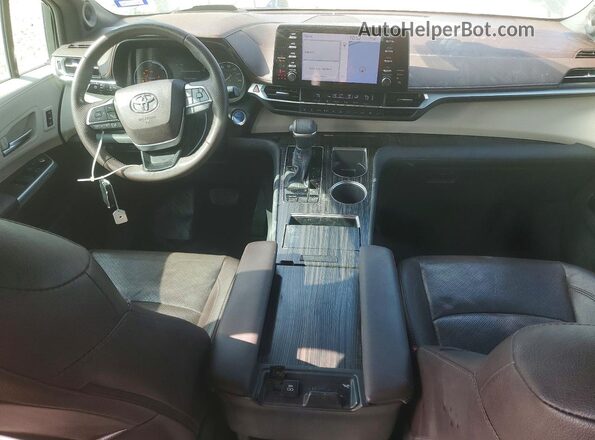 5TDESKFC1MS024002 2021 TOYOTA LIMITED Зеленый Вид панели приборов